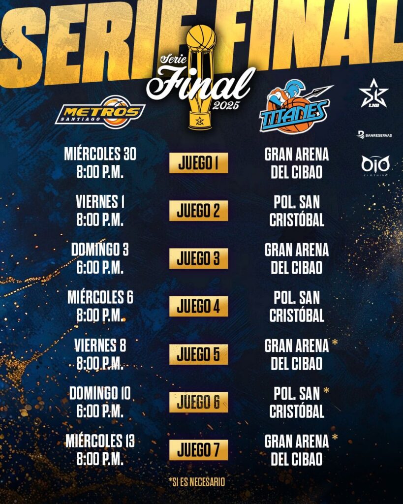 la-lnb-dio-a-conocer-calendario-serie-final-2025,-metros-vs-titanes