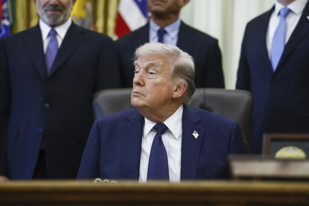 El presidente de Estados Unidos, Donald Trump