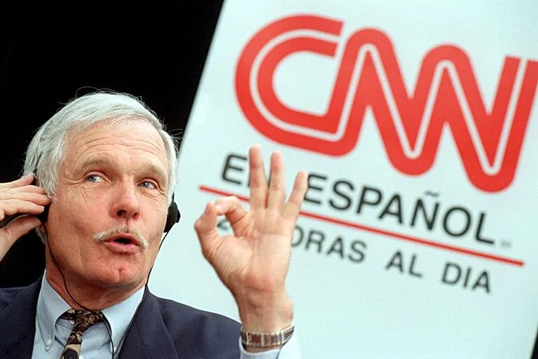 Murió Ted Turner, fundador de CNN y pionero de los canales de noticias de 24 horas